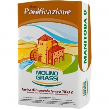 FARINHA DE TRIGO PARA PANIFICACAO MANITOBA MOLINO GRASSI 25KG