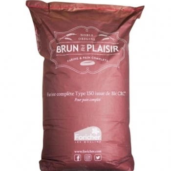 FARINHA DE TRIGO INTEGRAL T150 FORICHER SC 25KG