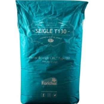 FARINHA DE CENTEIO T130 "FORICHER" SC 25KG