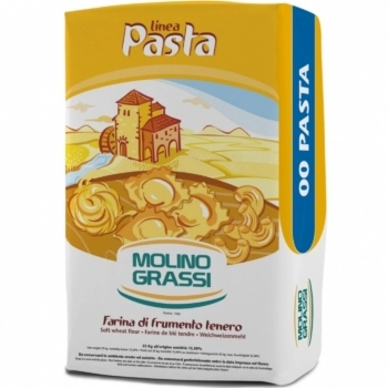 FARINHA DE TRIGO 00 PASTA PARA MASSAS MOLINO GRASSI SC 25KG