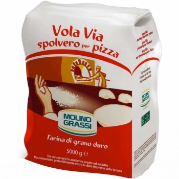FARINHA DE TRIGO PARA PIZZA VOLAVIA SPOLVERO MOLINO GRASSI SC 5KG