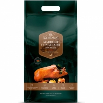 MARRECO INTEIRO COM MIUDOS CONGELADO VILLA GERMANIA 2,6KG (CX 15,6KG)P.VARIAVEL