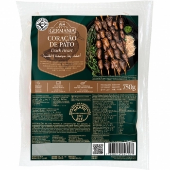 CORACAO DE PATO CONGELADO VILLA GERMANIA 750G(CX 12KG)P.FIXO VAREJO