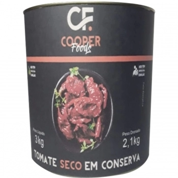 TOMATE SECO COOPER FOODS LATA 3KG LIQ / 2,1KG DRE