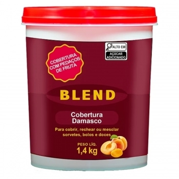 COBERTURA DE DAMASCO BLEND 1,4KG.