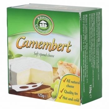 QUEIJO CAMEMBERT CHAMPIGNON 125G