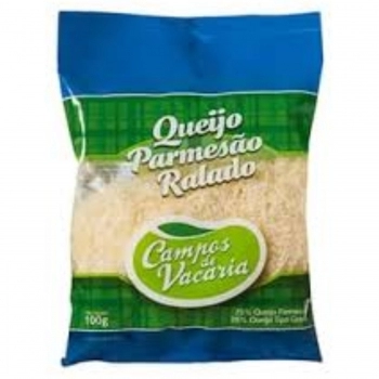 QUEIJO PARMESAO RAL. CAMPO DE VACARIA RAR 10G CX 100UN