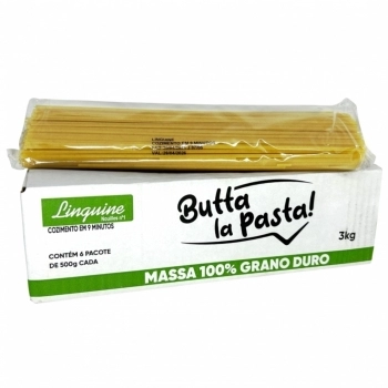 LINGUINE GRANO DURO BUTTA LA PASTA 3KG (6X500G)