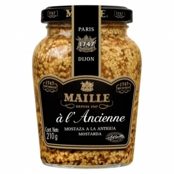 MOSTARDA DIJON COM SEMENTE MAILLE 210G