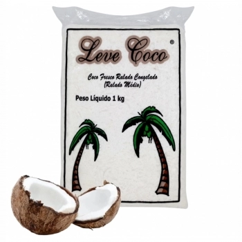 COCO RALADO FRESCO CONGELADO LEVE COCO 1KG
