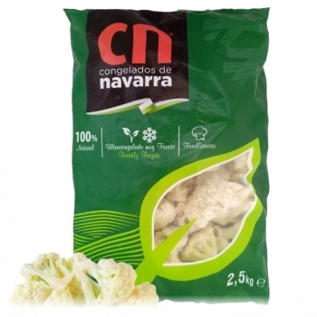 COUVE FLOR CONGELADA IQF NAVARRA 2,5KG
