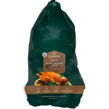 PATO INTEIRO SEM MIUDOS CONG VILLA GERMANIA 2.6KG(CX 12,6KG)P.VARIAVEL