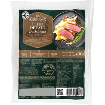 PEITO DE PATO MAGRET VILLA GERMANIA PC 400G (2UND ±200G)(CX 6,4KG)P.FIXO