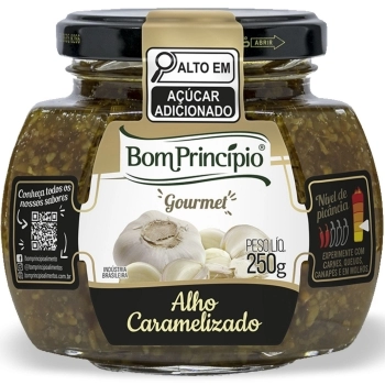 GELEIA DE ALHO CARAMELIZADO BOM PRINCÍPIO 250G