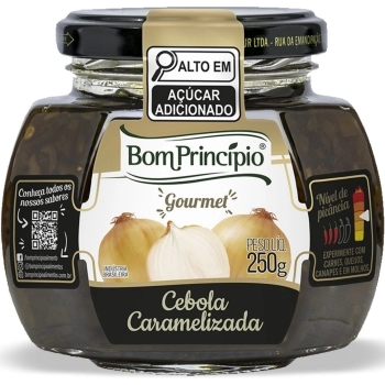 GELEIA DE CEBOLA CARAMELIZADO BOM PRINCÍPIO 250G