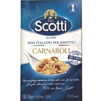 ARROZ CARNAROLI SCOTTI A VÁCUO 1KG