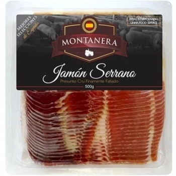 PRESUNTO CRU SERRANO FATIADO MONTANERA 500G